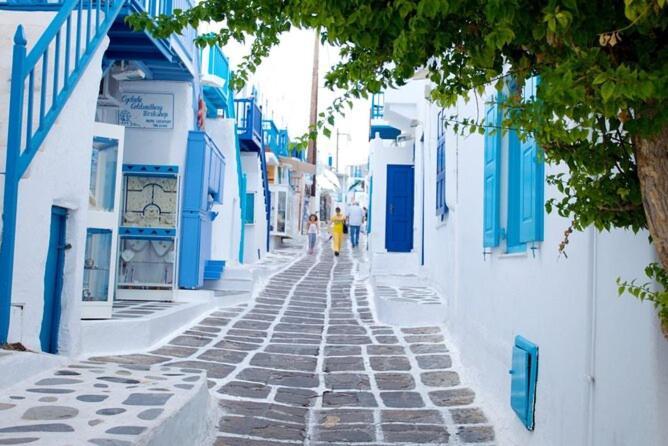 La Villa Rooms Mykonos Town Exterior photo